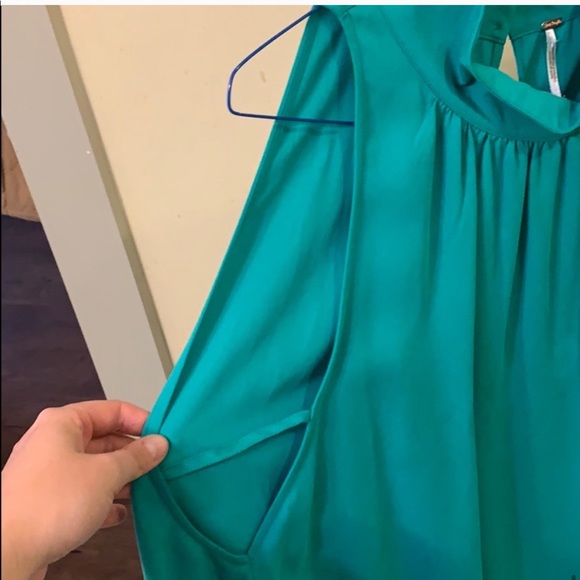 Free People Green Palm Breeze Mock Top - Picture 6 of 6